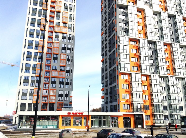 Жилой комплекс в Петровском квартале Тулы